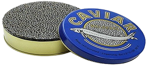 Икра в подарочных банках